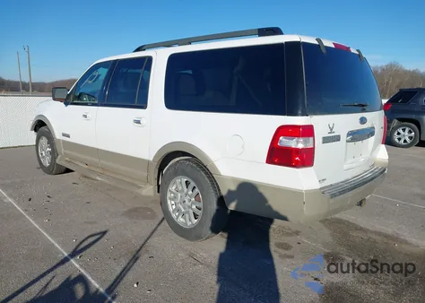 2007 Ford Expedition El Eddie Bauer from USA, damaged, VIN 1FMFK185X7LA83922
